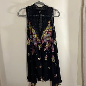 Free people Marsha lace slip dress